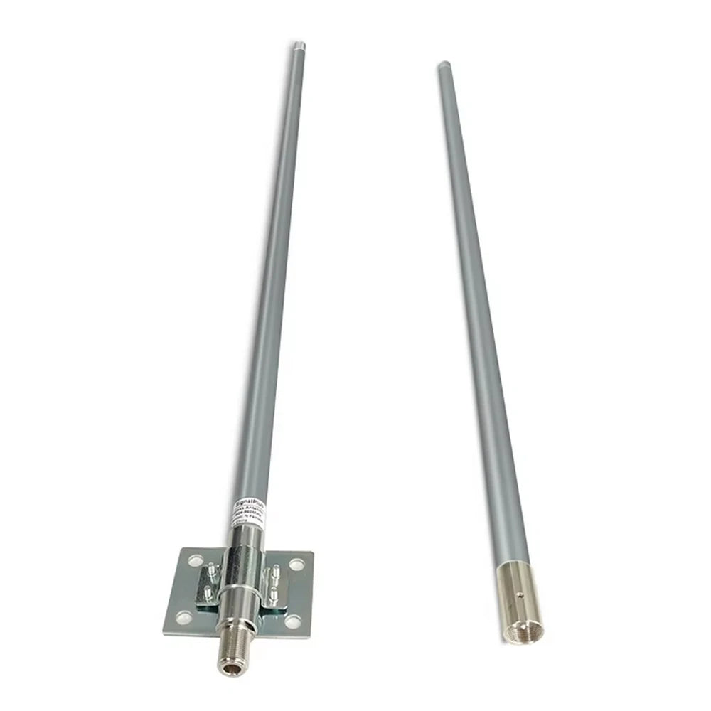 Outdoor Rooftop 2.2m LoRaWAN 868MHz 15dBi Omni-Directional Antenna with Glass Fiber Radome for HNT Mining