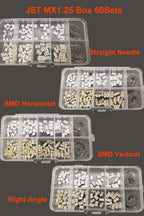 19 Type JST Box SH1.0/MX1.25/PH2.0/XH2.54/VH3.96/SM2.54/SYP Pitch Connector Terminal Kit  SMD/Straight/Right Angle Type DIY