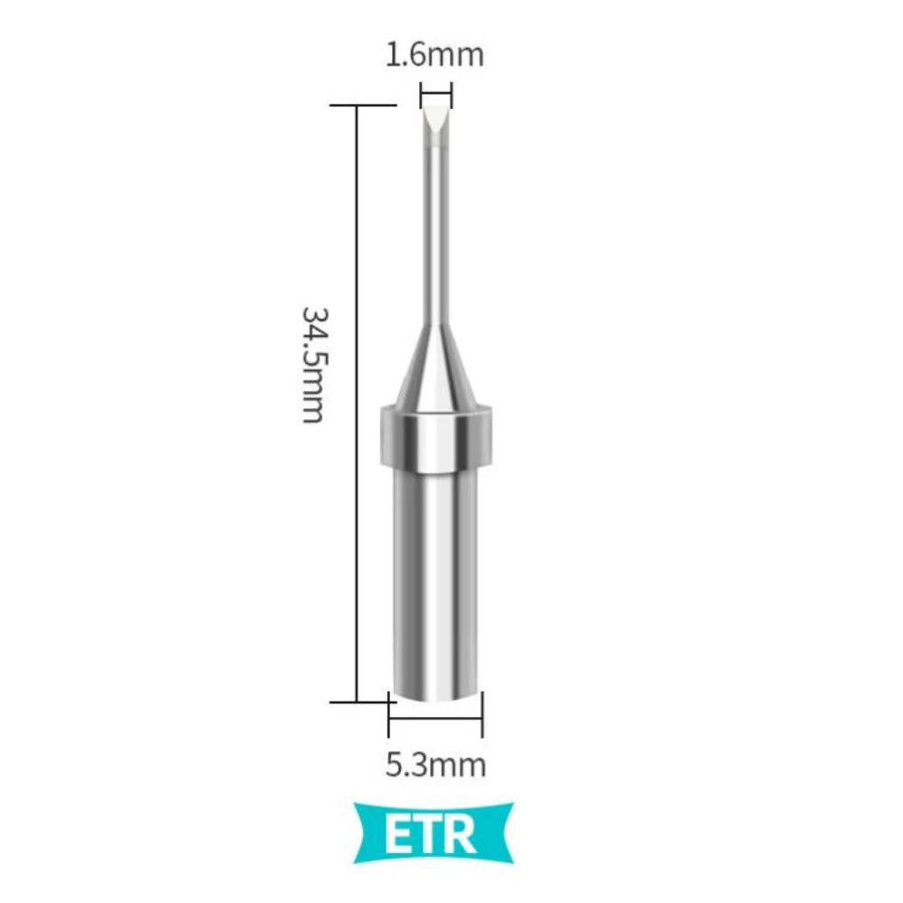 Weller ET Series ETD ETB ETA Soldering Iron Tip Copper Lead-Free for WES50 51 Soldering Station Welder For PES51 LR21 Handles