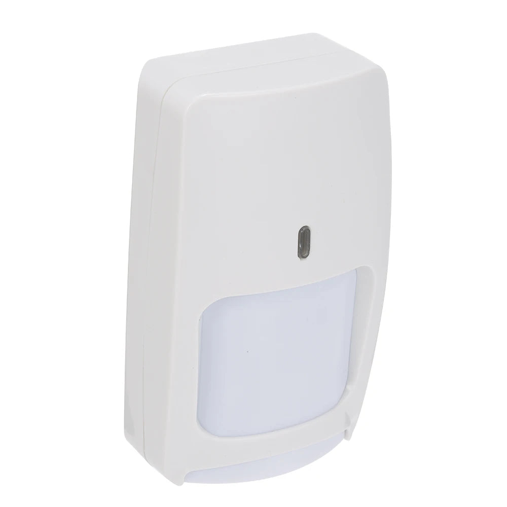 Wired Dual-tech Infrared Motion Microwave Detector Wall Mounted PIR Motion Sensor Pet Immunity for Home Burglar Security Alarm