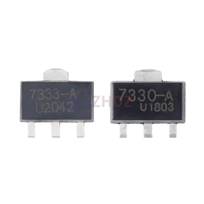 50PCS HT7330-A 7333 7336 7350-A 7530-1 7533-1 7536 7550 SOT-89 3V 3.3V 3.6V 5V 250mA 30V SMD LDO Regulator IC Transistors
