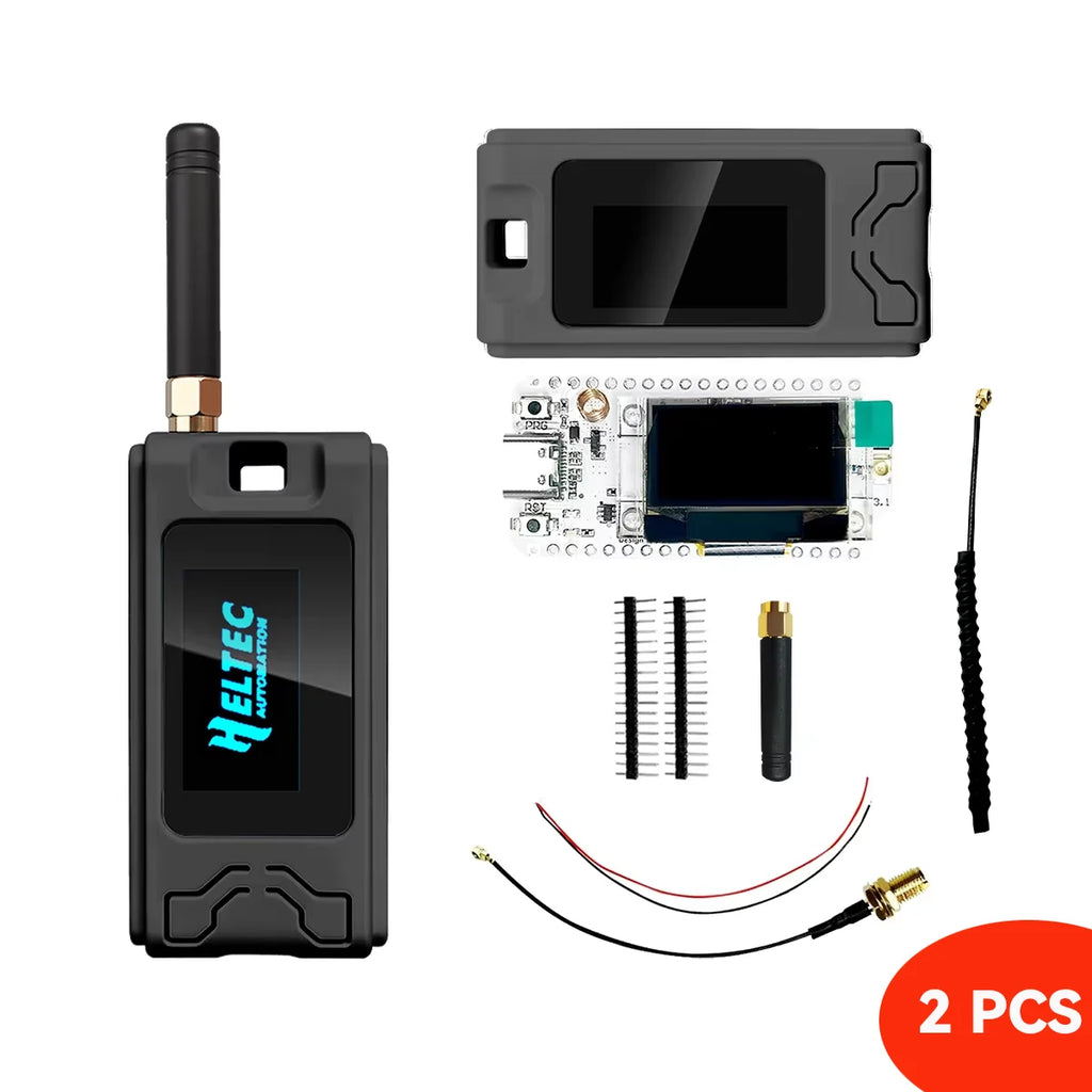 Heltec ESP32 LoRa V3 Kit With Case Module Board SX1262 CP2102 Meshtastic LoRaWAN IoT Node Lora Antenna Protect Case