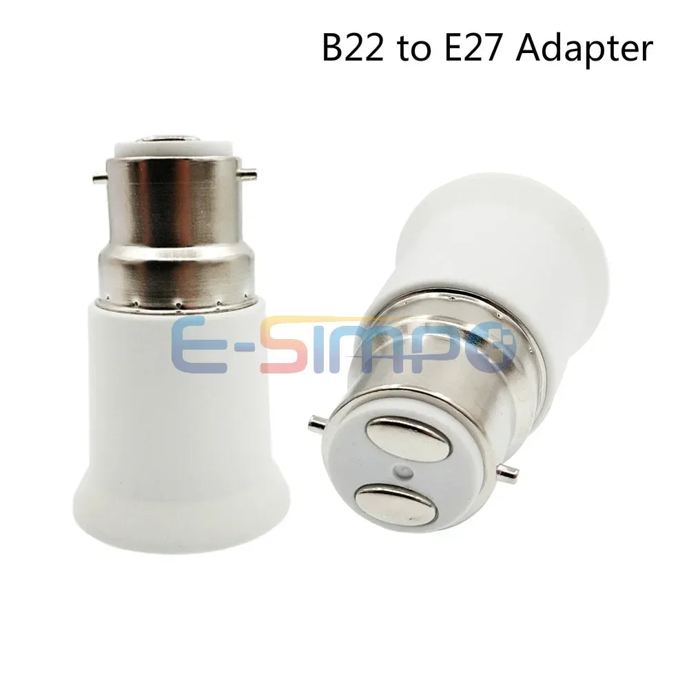 2pcs E26 E27 E39 E40 Gu10 Gu24 MR16 G5.3 G23 G24 G9 B22 BA15D BA15S LED CFL Lamp Holder Light Socket Converter Extension Adapter