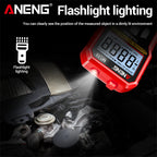 Multifunction Mini Multimeter ANENG M128 6000 Count AC/DC Voltage Current Resistance Capacitor NCV Voltage Induction Tester Tool
