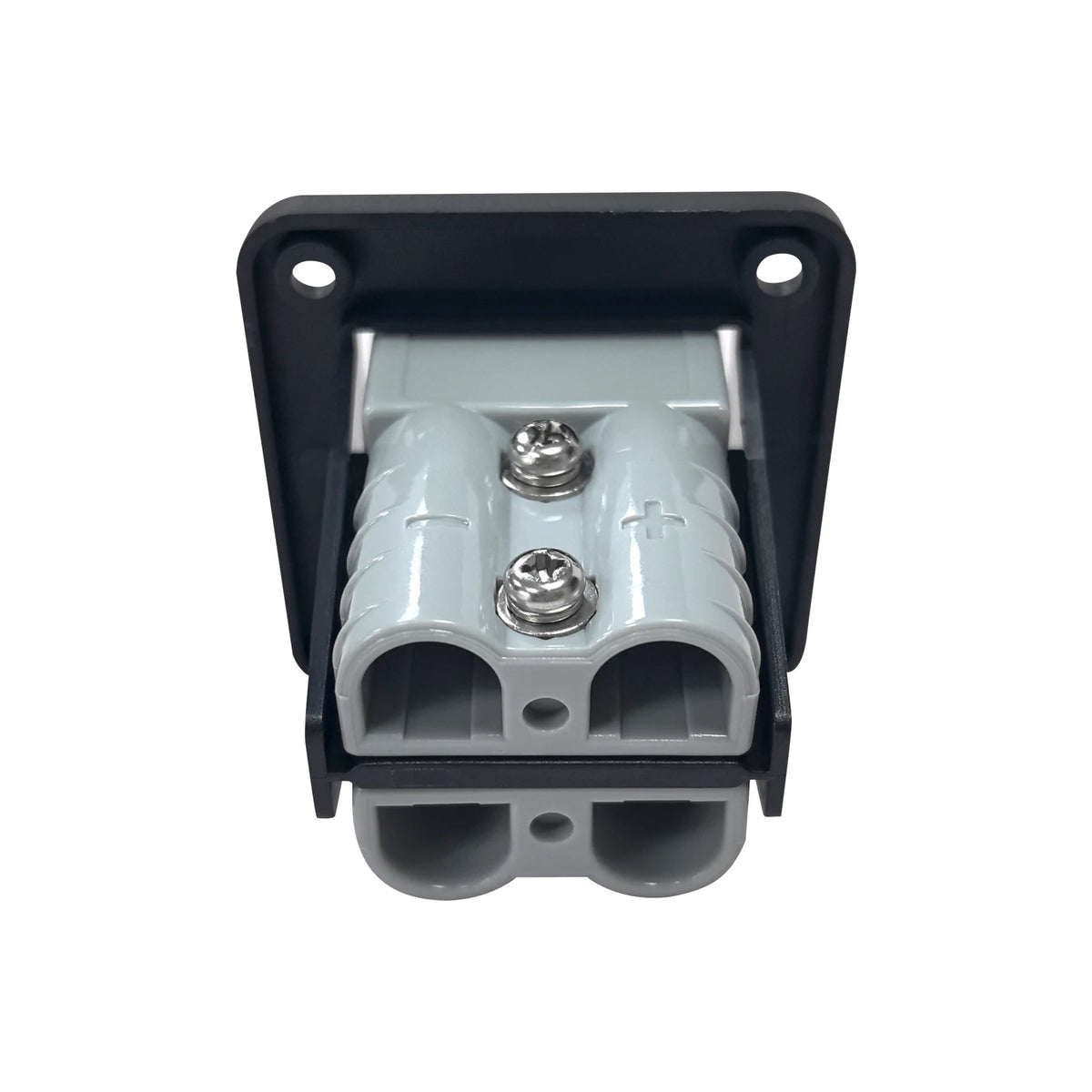 Power Plug for Dual Anderson Plug Flush Mount Panel 50A Battery Power Connector Golf Cart Forklifts Caravans Charging Tool Kit