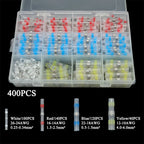 Waterproof Heat Shrink Butt Splices for A Secure Corrosion-Resistant Seal All-in-One Solder Seal Wire Connector Kit With Box