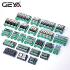 SALE GEYA 2/4/16 Channel PLC Relay Module 12V/24V DC 8A with Fuse Protection DIN Rail Mount Industrial Automation
