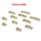 10PCS 1.0 1.25 1.5 2.0 2.54 SH/JST/ZH/PH/XH 1.0MM 1.25MM 2.0MM 2.54MM Male Pin Header Socket Dip/Right Angle SMD 2/3/4/5-9P Pin