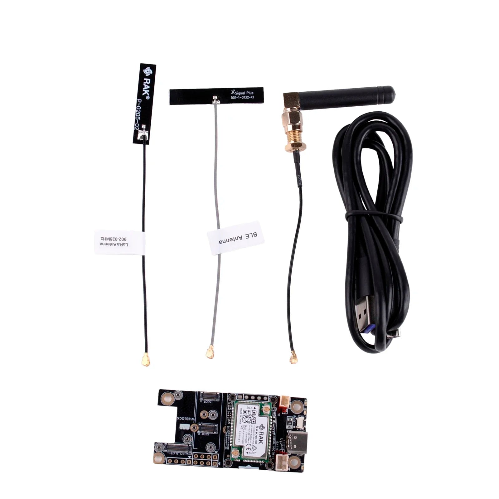 WisBlock Basic Starter Kit for Meshtastic RAK4631 LPWAN Wireless SX1262 LoRa Module with RAK19007 Base Board for DIY Enthusiasts