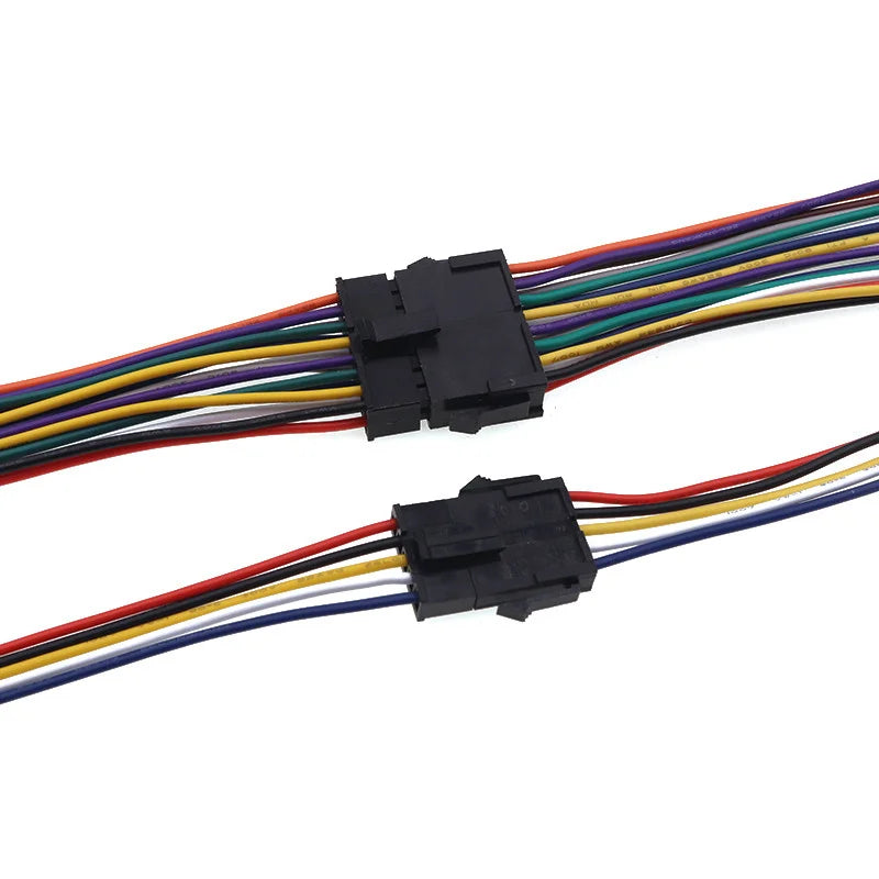 5PC Micro-fit Molex MX3.0 43025 43020 22AWG Dual Row Small 5557 5559 Male Female Air Dock Electronic Terminal Wire Cable Harness