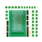 Compatible With MEGA2560 Double-side PCB Prototype Screw Terminal Block Shield Board Kit For Arduino Mega 2560 / Mega2560 R3