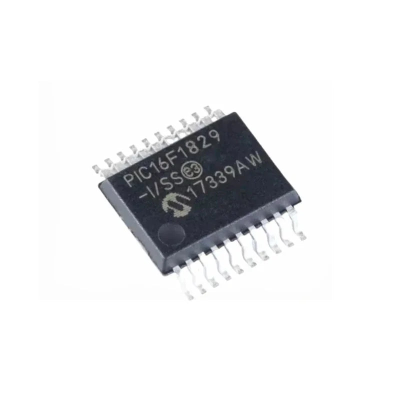 1/5/10/30/50/100Pcs Microchip PIC16F1829-I/SS SSOP20 SMD 8Bit PIC Microcontroller Original Authentic MCU Integrated Circuit Chip