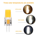New Product LED Silica Gel Mini G4 Bulb AC/DC 12V COB Warm White Light Without Stroboscopic Replacement of 20W Halogen Lamp