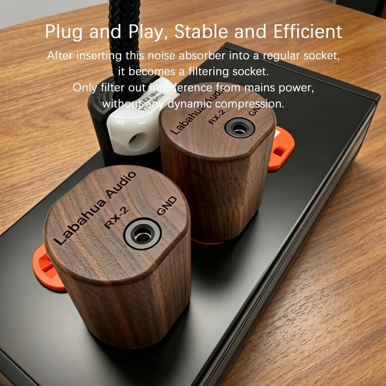 Hifi Audio Couple rx-2 filter Reduce noise EMI filter Common noise filter  Normal noise filter Purifier AC noise Portable filter