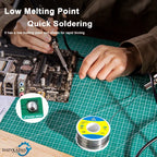 100g Quality Soldering Wire Tin Solder Wire 60/40 or 25/75 Multipurpose Welding Wire Flux Iron Wire Reel Household Tool