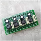 4 and TDA1387 chip directly replace TDA1541 audio decoding board SAA7220PIC digital-to-analog converter
