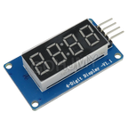 TM1637 MAX7219 4 Bits / 8 bit Digital LED Display Module 7 Segment 0.36Inch Clock RED Anode Tube Four Serial Driver
