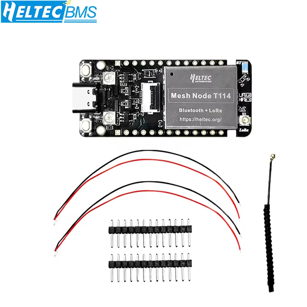 New Heltec Meshtastic Tracker  T114 V2  nRF52840 SX1262 LoRaWAN LoRa Arduino IOT Positioning Devboard GNSS Mudule BLE