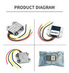 24V TO 12V 10A 15A 20A 25A 30A 35A 40A DC Power Converter 24V TO 12V Voltage Regulator for Automotive Equipment CE Certification