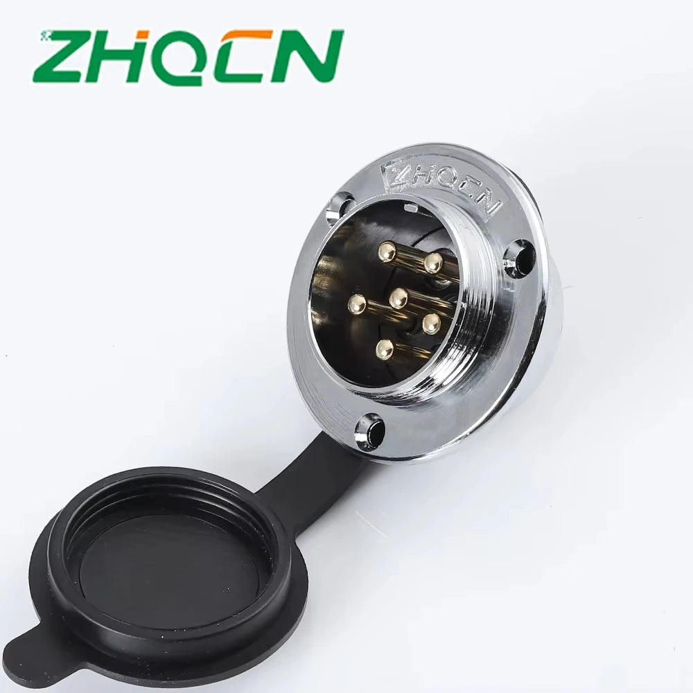 DF20 GX20 Aviation Connector 2 3 4 5 6 7 8 9 10 12 14 Pin Male Female Plug Socket Metal Push Pull Cable Connector Gold Plated Co