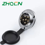 DF20 GX20 Aviation Connector 2 3 4 5 6 7 8 9 10 12 14 Pin Male Female Plug Socket Metal Push Pull Cable Connector Gold Plated Co