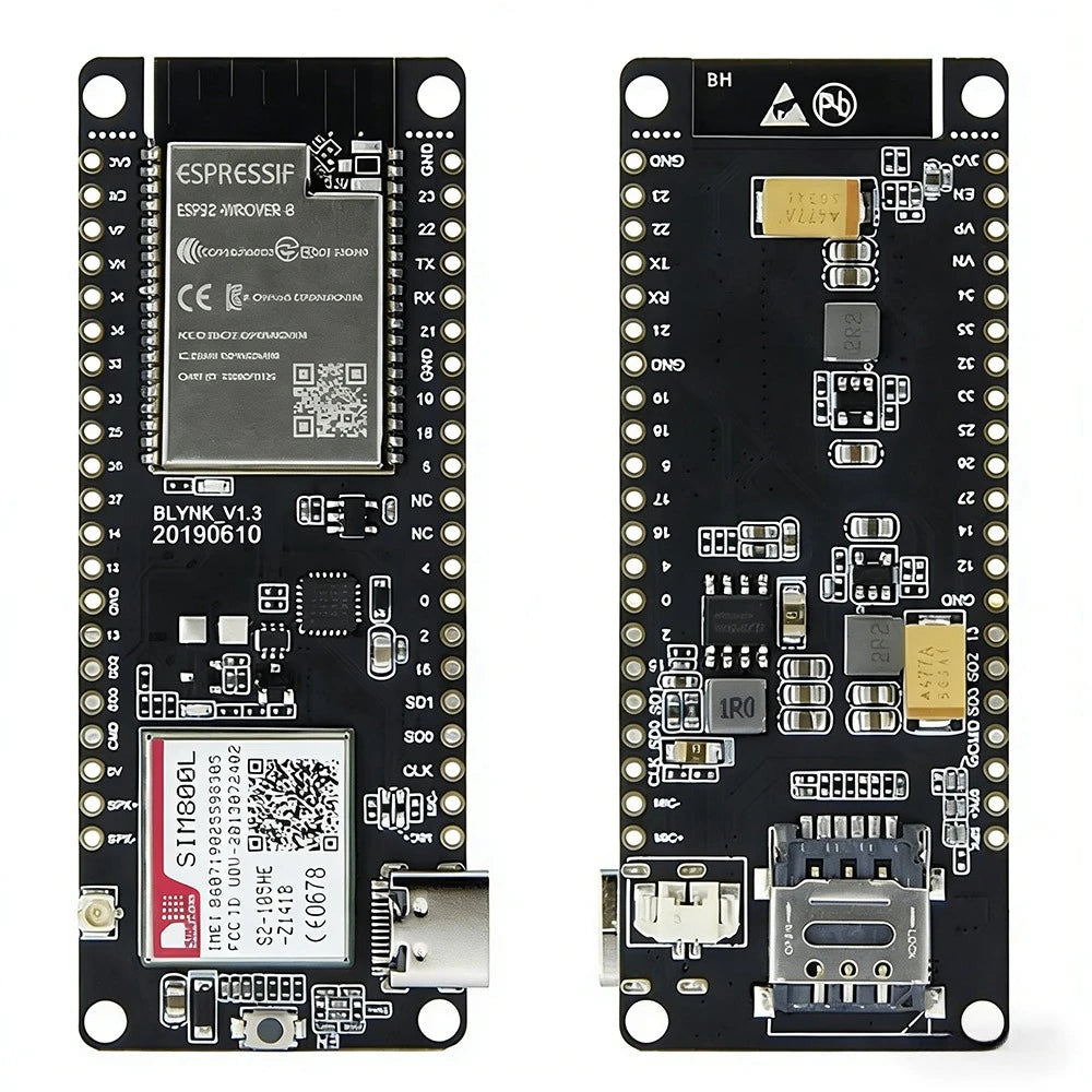 TTGO T-Call V1.4 ESP32 WiFi Bluetooth SIM800L Module Development Board with SIM Card Slot GSM GPRS Antenna IoT Wireless