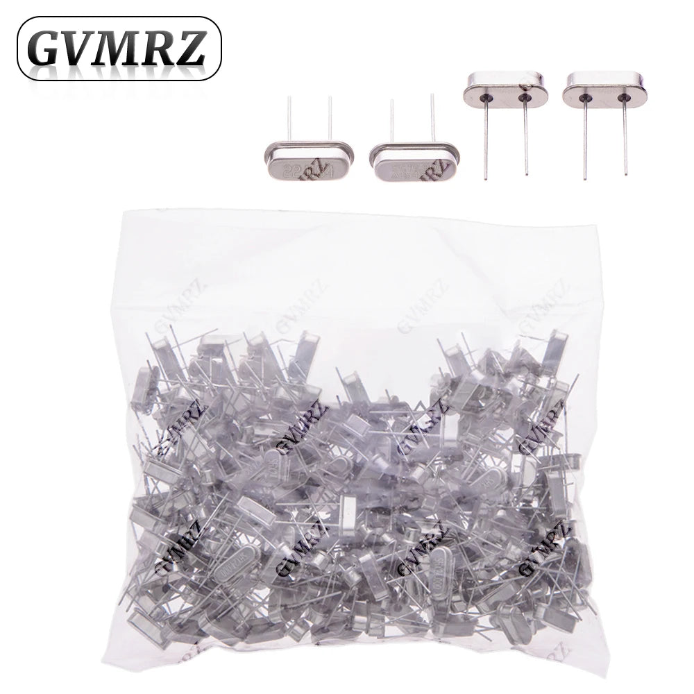 10PCS/200PCS HC-49SMD SMD 2Pin Passive Crystal Oscillator 27MHZ 32MHZ 25MHZ 16MHZ High Precision Quartz Resonator  24MHZ 8MHZ