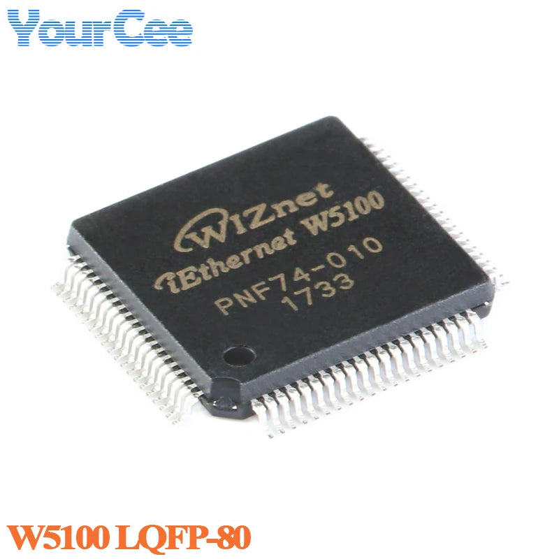 2pcs/1pc W5500 USR-ES1 SPI to LAN Ethernet Converter Board Module TCP IP 51 STM32 Microcontroller WIZ820io RC5 W5100 For Arduino