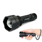 UniqueFire 1505 IR 850NM 940NM Mini LED Flashlight Upgraded Version Rechargeable Lamp Torch,Scope Mount,Charger,Remote Pressure