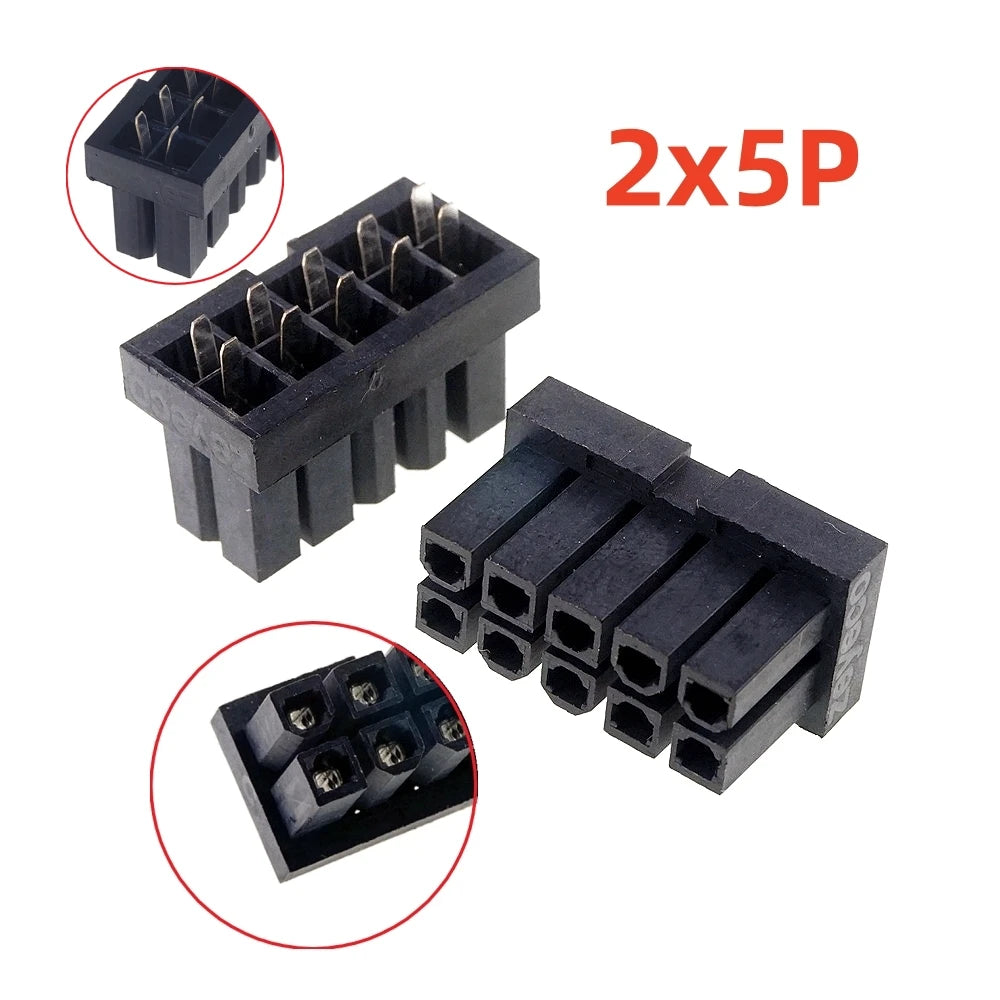 5/20 PCS 4.2 MM 4 6 8 10 18 20 24 PIN Socket Female Header Computer PCEI PCI-E GPU CPU EPS ATX PSC PCB Soder Power Connector