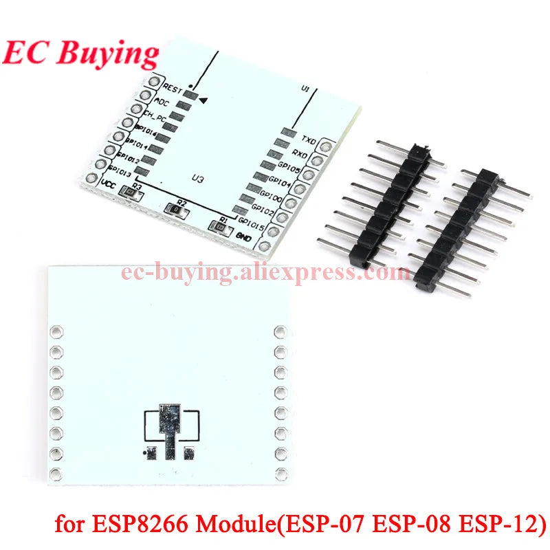 10Pcs/1pc ESP ESP8266 Serial WIFI Wireless Module ESP-32S ESP32S Adapter Plate Expansion Board for ESP-07 ESP-12F ESP-12E ESP-08