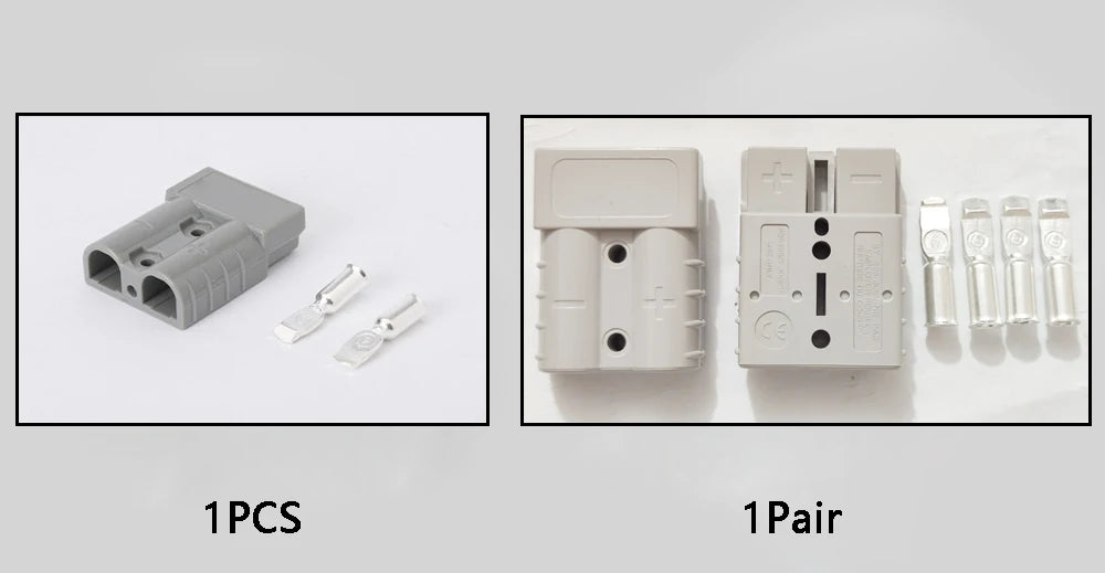 2/4/6PCS 50A 120A 175A 350A Battery Charging Connector 600V High Current Quick Power Plug for Electric Car Battery,Solar Cable