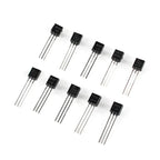 100/200PCS Triode Transistor Set BC337 BC327 2N2222 2N2907 2N3904 2N3906 S8050 S8550 A1015 C1815 TO92 PNP NPN Transistors kit