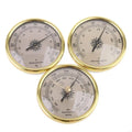 E1PC 3 in 1 Thermometer Hygrometer Barometer Wall Mount Embedded 72mm Lightweight