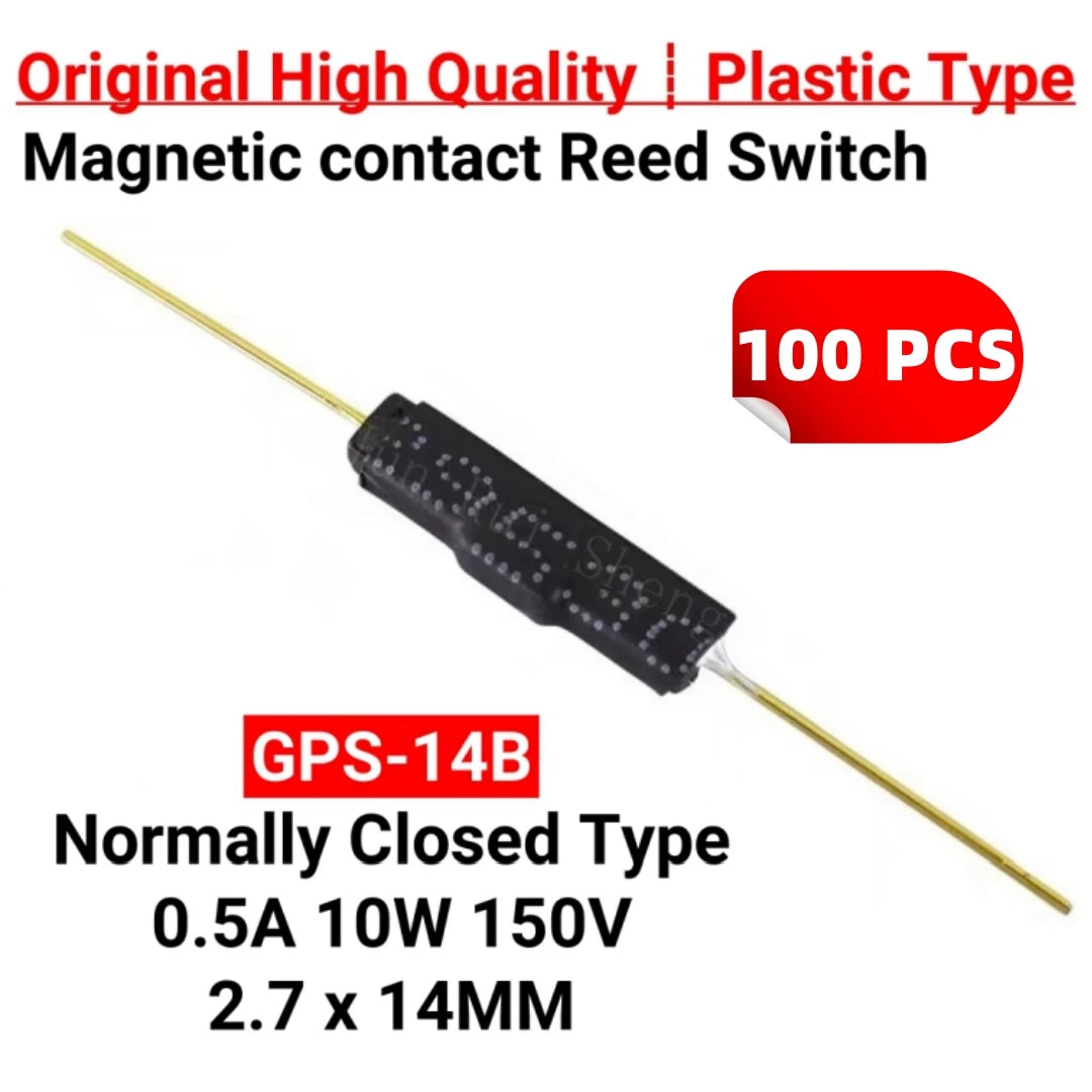 100PCS Plastic Magnetic Contact Reed Switch GPS-16A/16B/14A/14B/11B/11A SMD Normally Open Normally Closed NO NC Induction Sensor