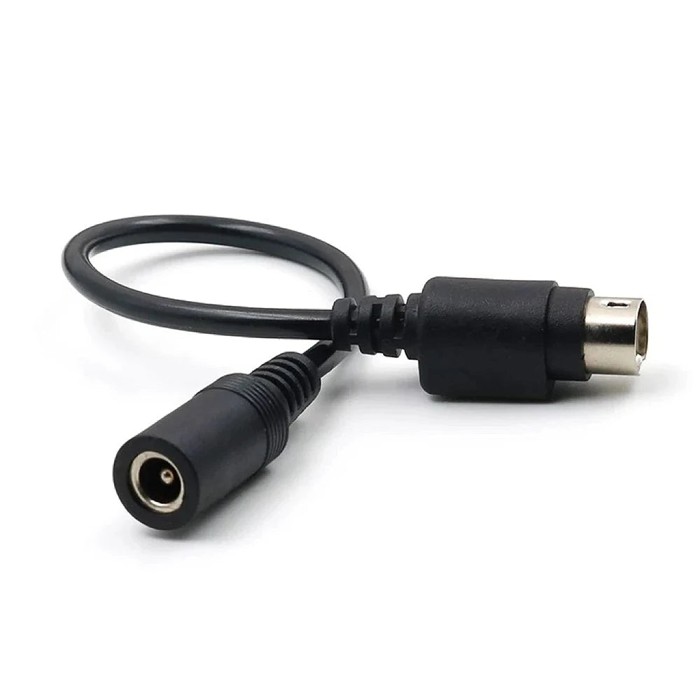 1PCS DC Power Supply Adapter Cable 5.5 X 2.1mm Female to MINI DIN 4 Pin Male For SATO TG-5011-19V-ES TV LCD VCR Lead Wire