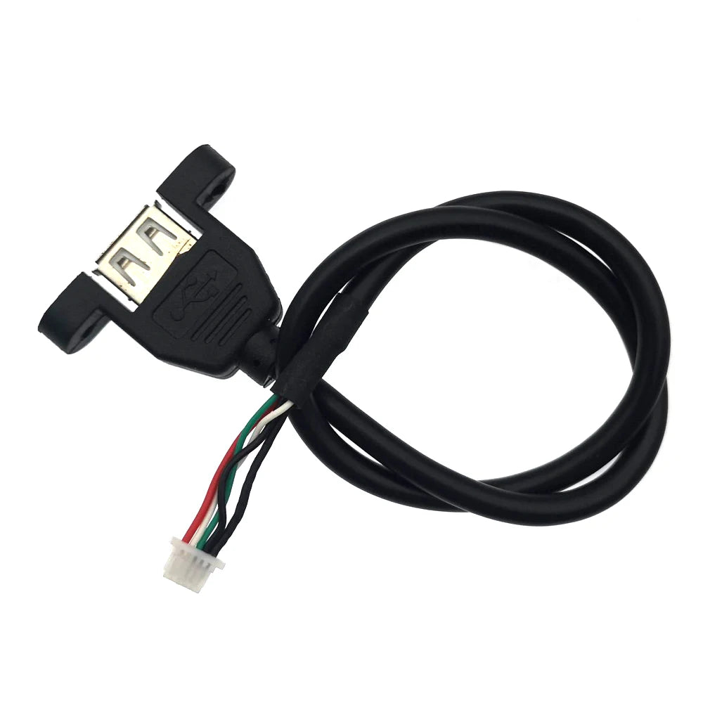 4pin 5pin USB to XH2.54/PH2.04p/MX1.25/SH1.0 Female/Male Cable USB To DuPont Data Adapter 30cm 18AWG 14AWG Touch Screen Cable