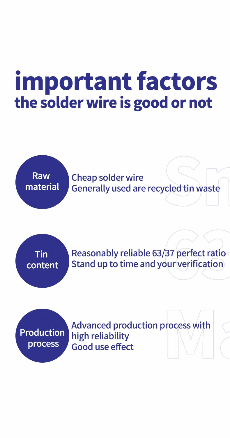 【MECHANIC】 HX-T100 500g Soldering Wire Mild Rosin Core  0.5mm 0.6mm 0.8mm 1mm 1.2mm for IPhone Samsung Repair Tool