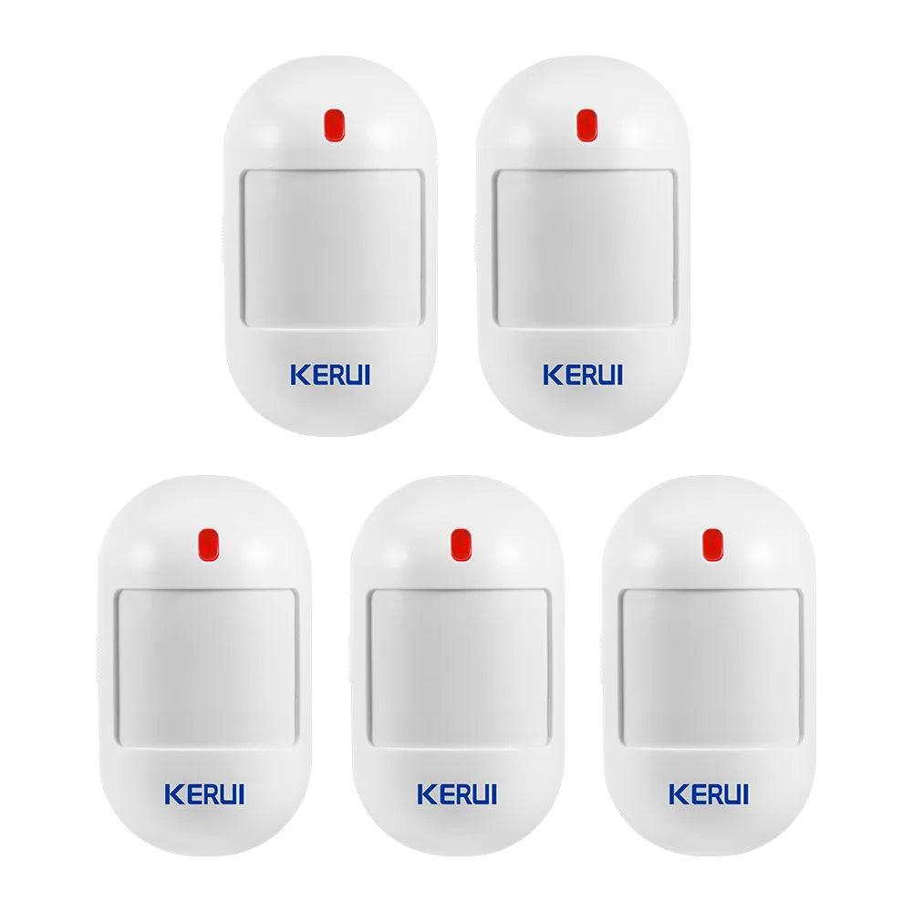 KERUI Wireless PIR Motion Sensor Infrared Detector Alarm Home Security System with Battery for W202 W181 Protection