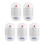 KERUI Wireless PIR Motion Sensor Infrared Detector Alarm Home Security System with Battery for W202 W181 Protection