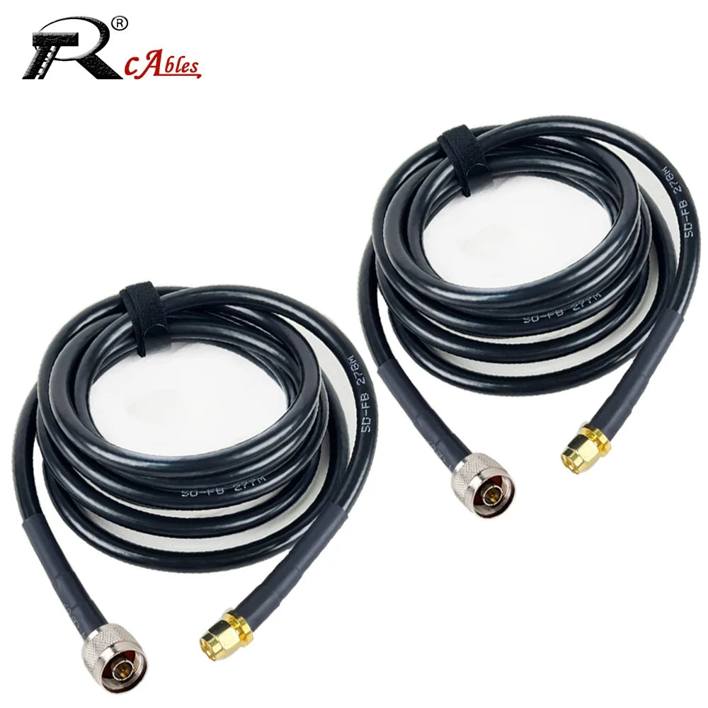 SMA to N Connector SMA Connector N Male/Female Plug 5D-FB RF Coaxial Cable for CDMA GSM 3G 4G LTE WiFi Antenna RF RP-SMA