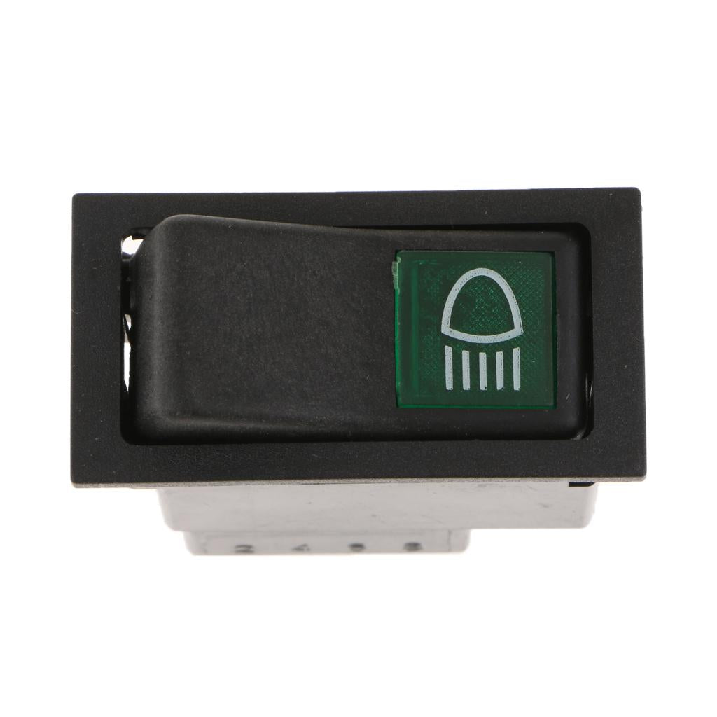 Auto Automotive Bar Rocker Two   Button Rocker Toggle Switch For