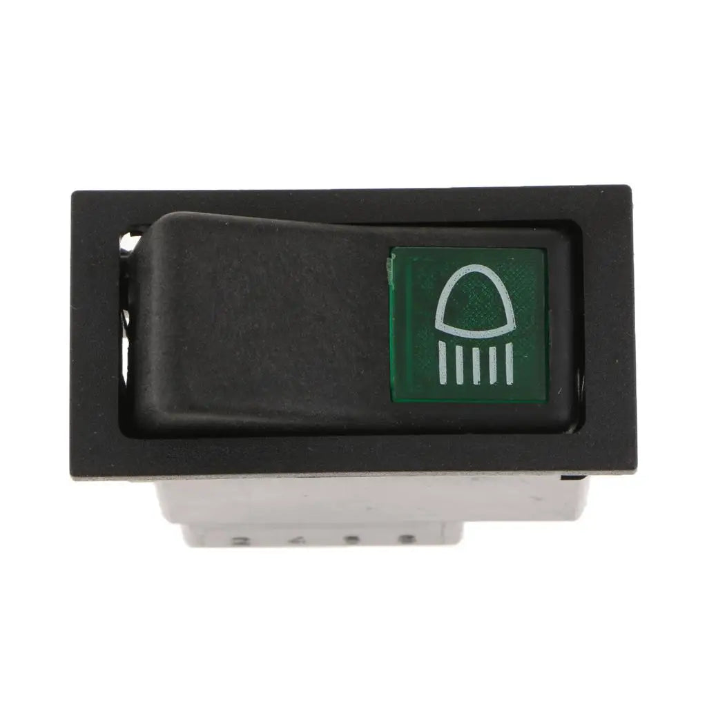 Auto Automotive Bar Rocker Two   Button Rocker Toggle Switch For
