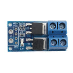 MOS FET Trigger Switch Drive Module 15A 400W DC 5V-36V PWM Speed Controller Regulator Module High Power for Arduino PLC