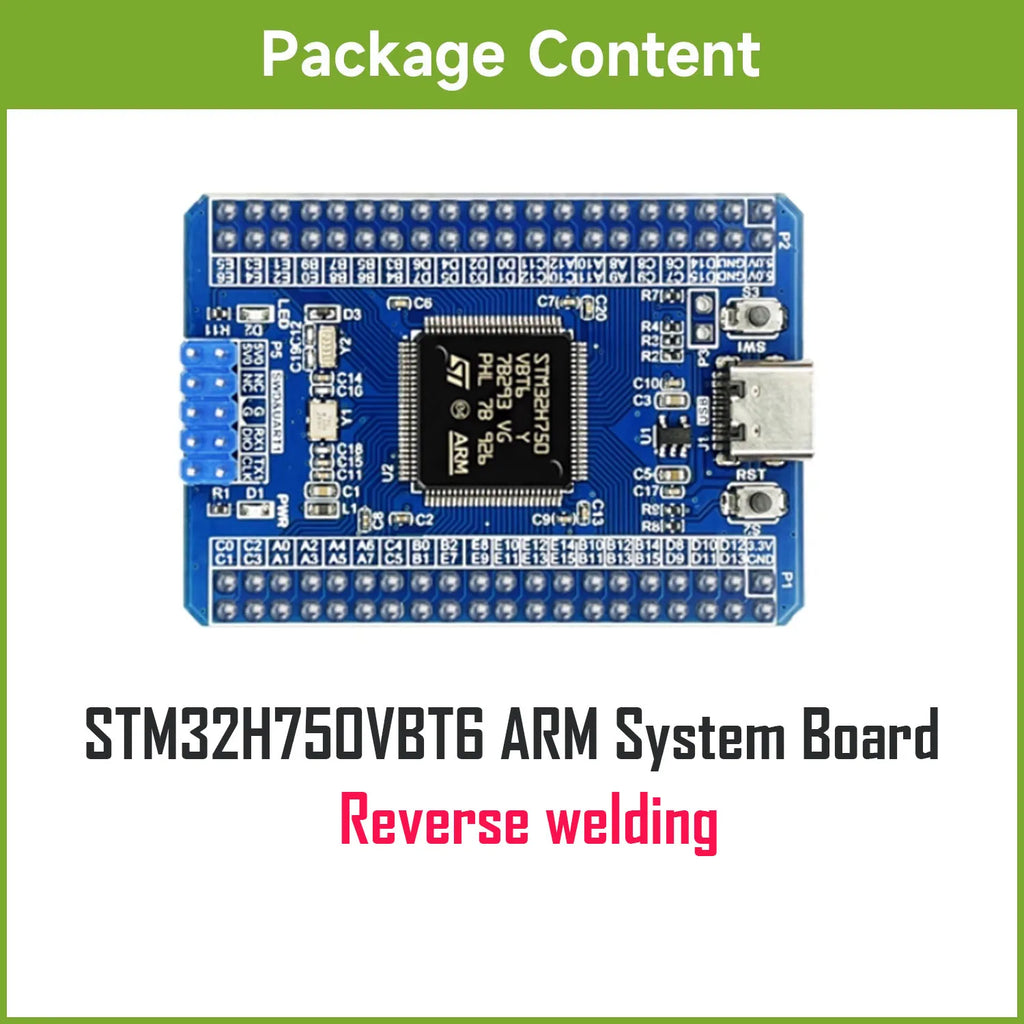 STM32H7 STM32H750VBT6 ARM Systyem Board STM32H750 STM32 Demo Board Core Board Development Board