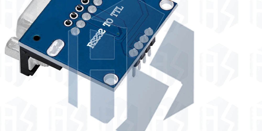 1PCS  MAX3232 RS232 to TTL Serial Port Converter Module DB9 Connector MAX232