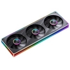 JONSBO ZE-120/240/360 PC Case Fan ARGB Four-sided Thousand-layer Mirror PWM Gaming Combined Cooling Fan