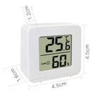 Mini LCD Hygrometer Thermometer Indoor Household New Digital Temperature Humidity Meter Digital Display Wall Mounted Sensor