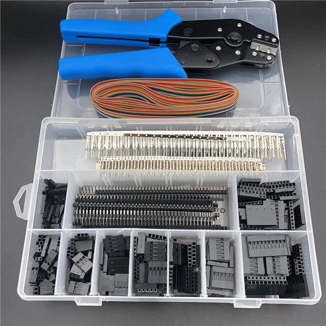 1330/1550PCS/Set 2.54mm PH2.0 Dupont Connector Kit PCB Headers Male Female Pins Electronics Cable Jumper Wire Pin Header Housing