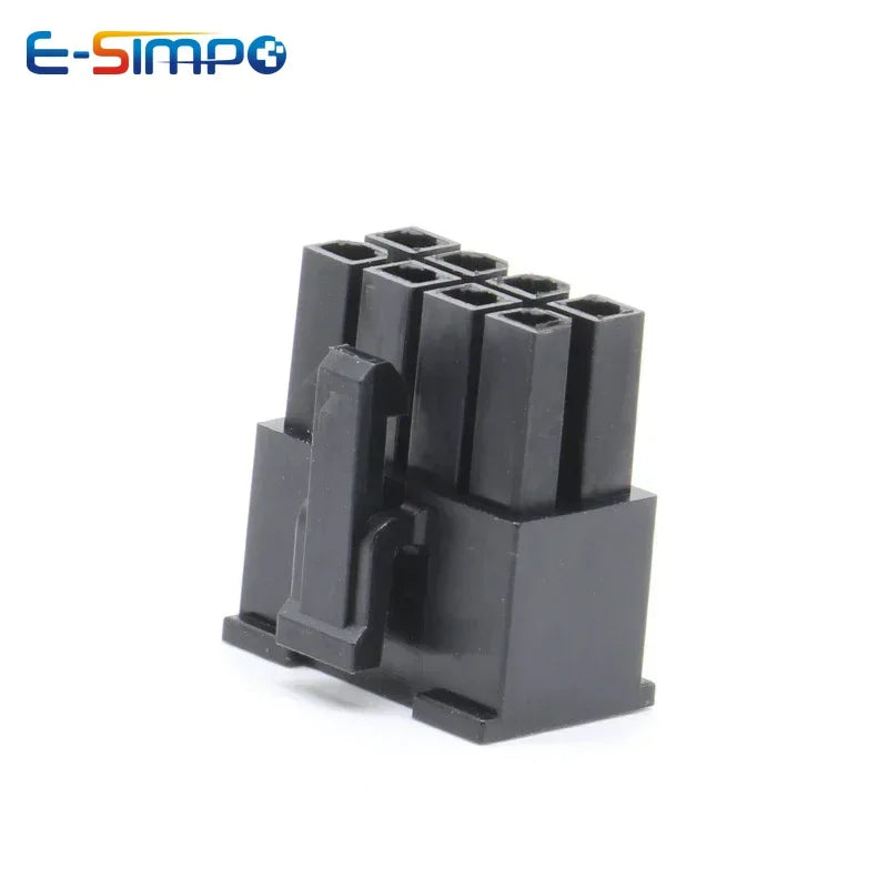 10Pcs 5557 4.2mm Black Automotive Connector Male Plug Housing 2*1Pin-2*12Pin for PC/Computer Graphics Card PCI-E Power